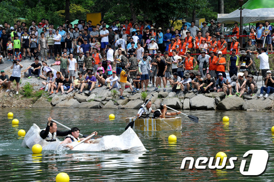 화천 쪽배축제.(자료사진)© News1