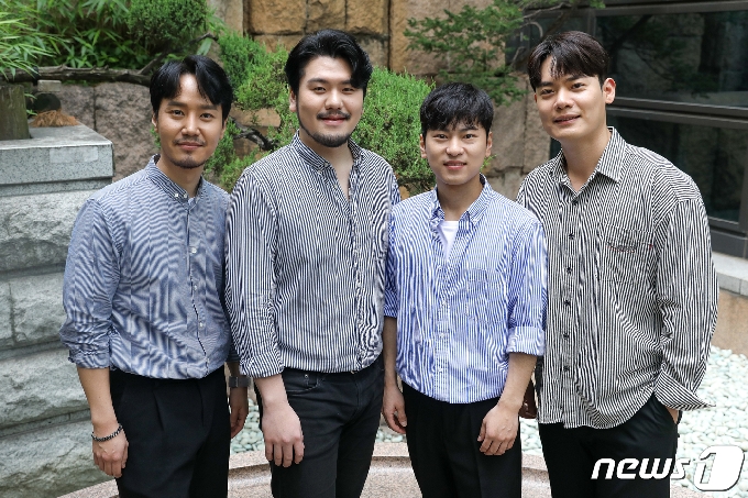 JTBC '팬텀싱어3' 우승팀 라포엠 / 뉴스1 © News1 김진환 기자