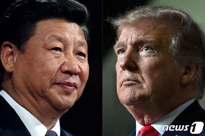 시진핑 중국 국가주석(왼쪽)과 도널드 트럼프 미국 대통령 ⓒ AFP=뉴스1