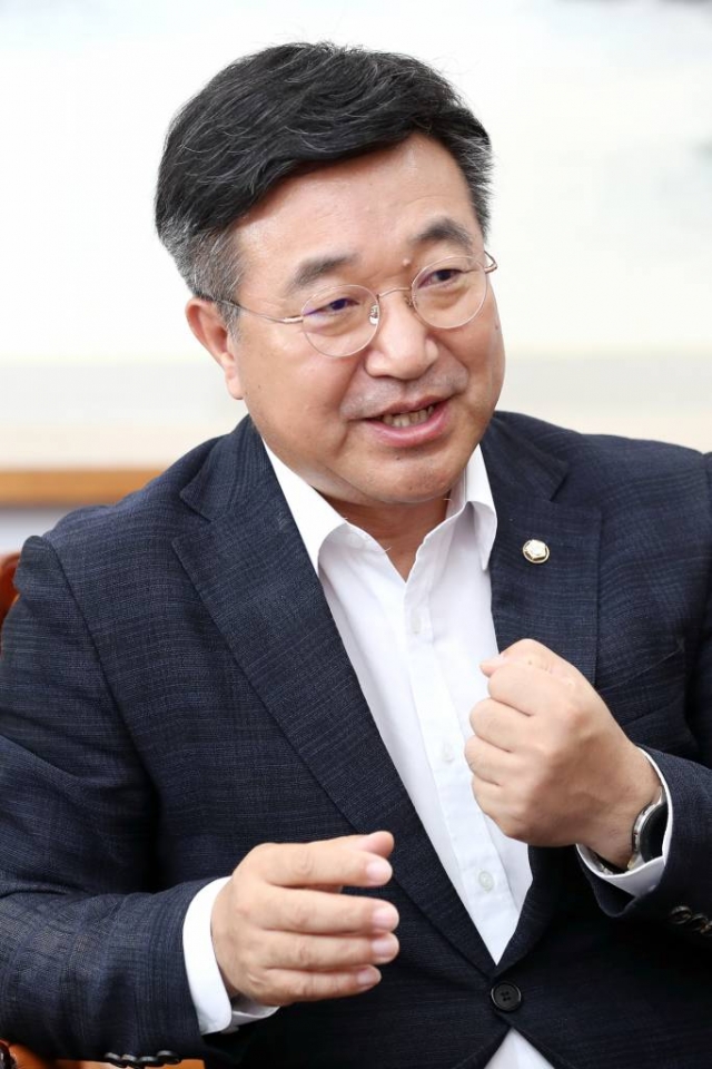 국회 법제사법위원장 윤호중 더불어민주당 의원. / 사진=이기범 기자