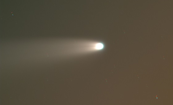2020년 7월 15일 미국 아리조나 레몬산에서 OWL-Net-4호기로 촬영한 니오와이즈 혜성/사진=천문연