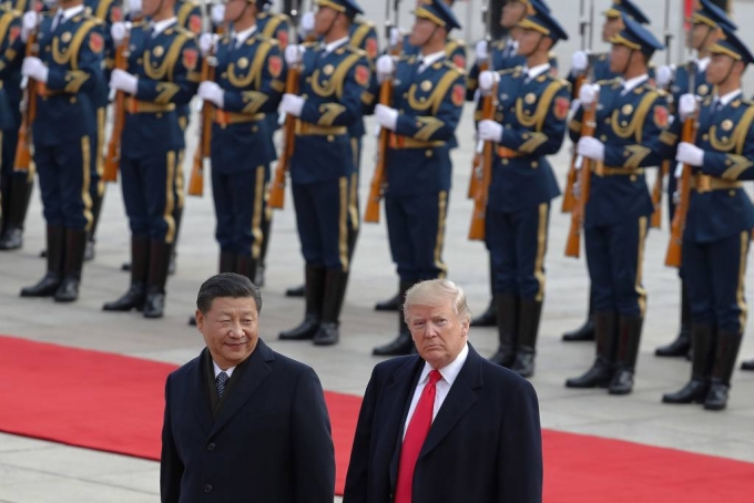 시진핑 중국 국가주석(왼쪽)과 도널드 트럼프 미국 대통령/ 사진제공=ap