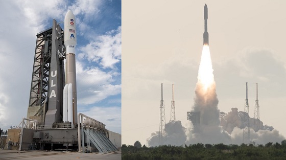 우리나라 시간으로 30일 오후 8시 50분 미국 화성 탐사선 ‘퍼시비어런스’를 탑재한 아틀라스5 로켓이 플로리다주 케이프 커내버럴 공군기지에서 성공적으로 발사됐다/사진=NASA