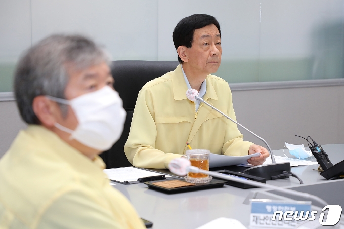 [사진] 진영 장관, 집중호우 대처 및 피해 상황 점검