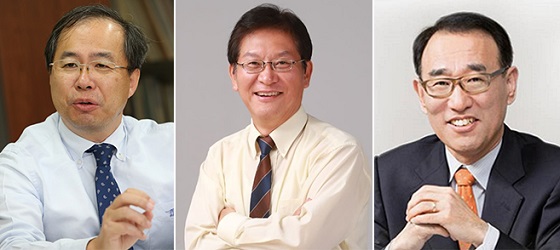 (왼쪽부터) 김정호 교수, 이혁모 교수, 임용택 교수/사진=KAIST