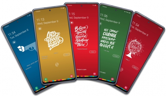 갤럭시S20 FE에 탑재된 글로벌 골즈 앱 화면 /사진=삼성전자