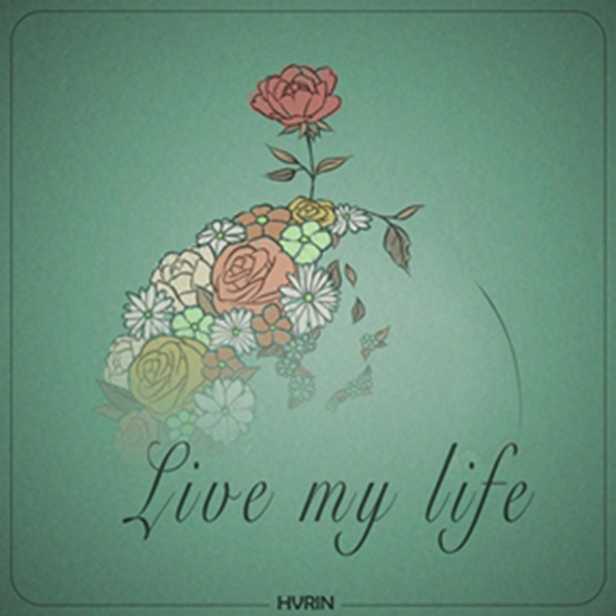 HVRIN(하린) 첫 정규앨범 ‘Live My Life’ 재킷 이미지 