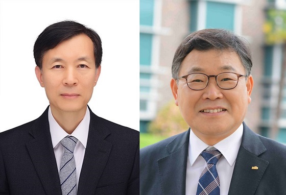 (왼쪽부터)유석재 한국핵융합에너지연구원 초대 원장, 이정환 한국재료연구원 초대 원장/사진=NST