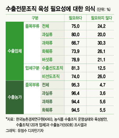 BTS 못지않은 K농산물 인기...한국판 제스프리로 키운다