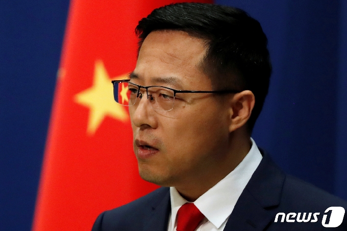 자오리젠 중국 외교부 대변인 <자료사진> © 로이터=뉴스1