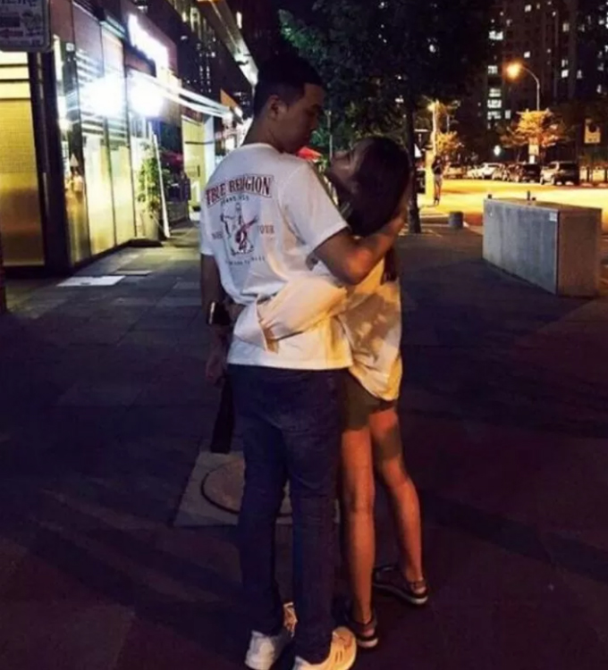 래퍼 비와이와 그의 여자친구/사진=비와이 인스타그램
