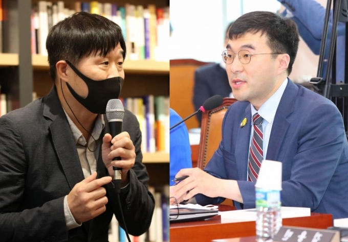 사진 왼쪽부터 서민 단국대 의대 교수, 김남국 더불어민주당 의원./사진=뉴시스