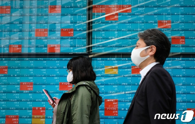 일본 도쿄의 거리. © AFP=뉴스1