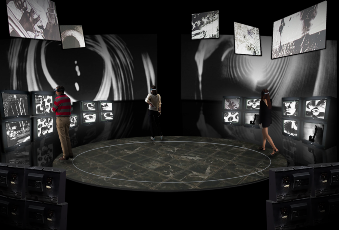 토포스스튜디오에서 제작한 6DOF와 VR을 결합한 미디어 아트 콘텐츠/사진제공=토포스스튜디오