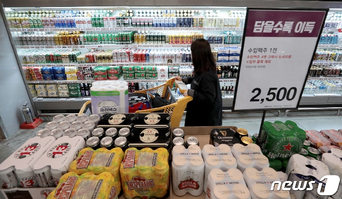 [사진] 일본 불매운동 탓? 주류 수입 10년만에 감소
