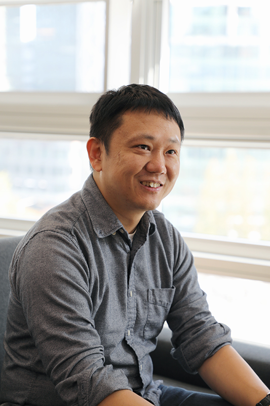 Shi Kan (施侃), the CEO of the CUE Group