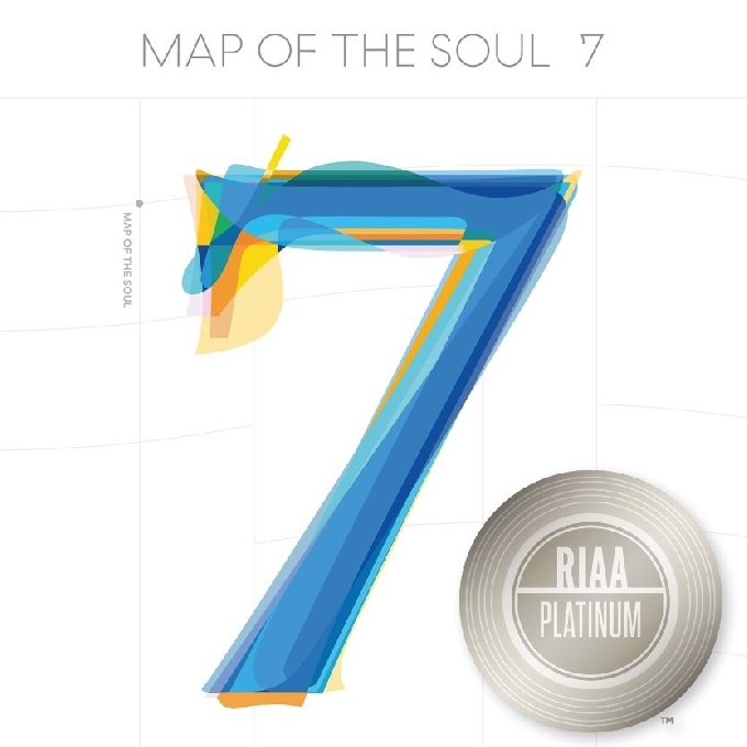 방탄소년단 '맵 오브 더 솔 : 7'/RIAA © 뉴스1