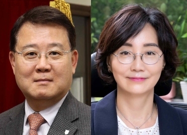(왼쪽부터)박현진 고려대, 묵인희 서울대 교수/사진=한림원