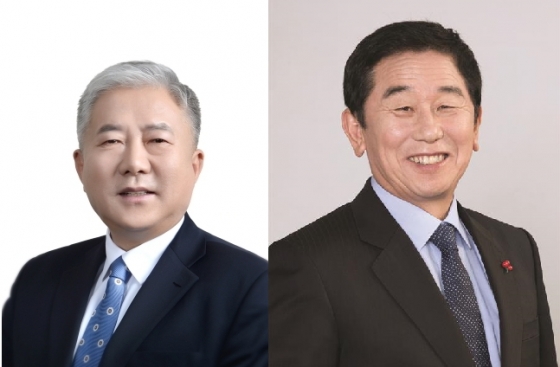 김동만 한국산업인력공단 이사장(왼쪽)과 이석행 한국폴리텍대학 이사장./사진=머니투데이 DB 