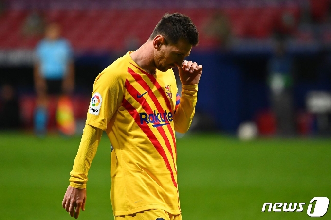 FC바르셀로나의 리오넬 메시. © AFP=뉴스1