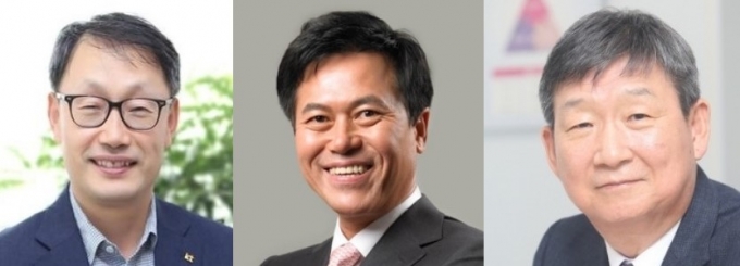 왼쪽부터 구현모 KT, 박정호 SKT, 황현식 LGU+ CEO