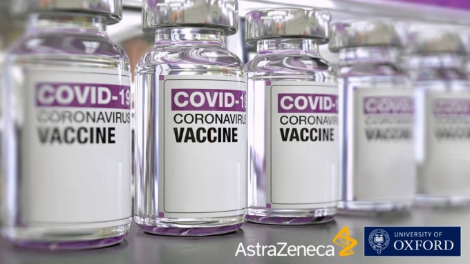 아스트라제네카가 개발한 코로나19 백신./사진=아스트라제네카 홈페이지