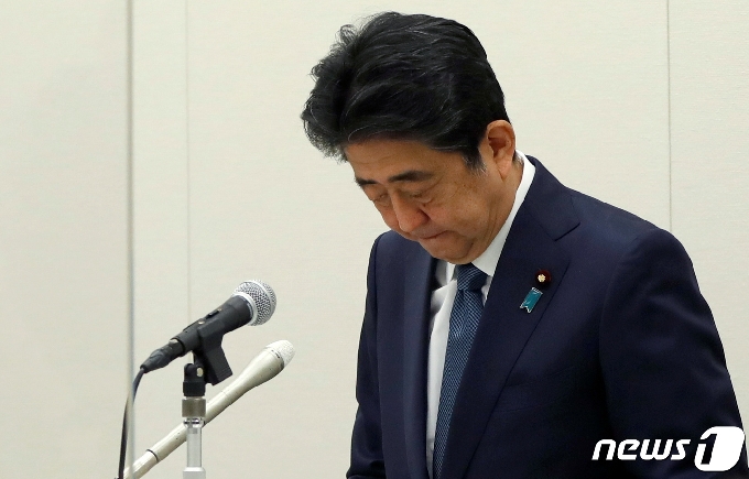 아베 신조 전 일본 총리 © 로이터=뉴스1
