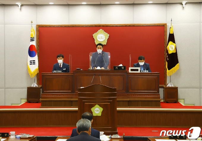 전북 고창군의회 제 278회 임시회가 14일부터 15일까지 2일간의 일정으로 개회됐다. /© 뉴스1