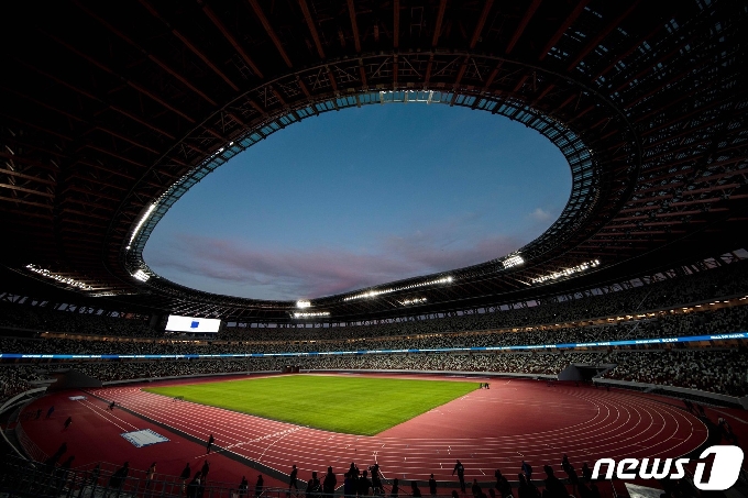 일본 도쿄올림픽 주경기장인 국립경기장 전경 <자료사진> © AFP=뉴스1
