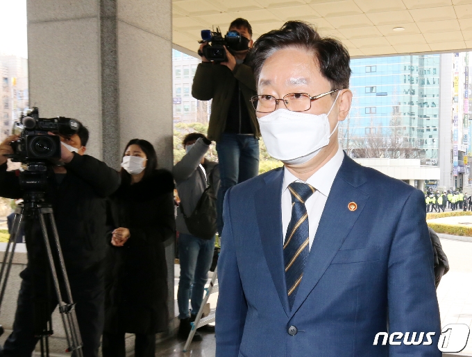 [사진] 대전 고검 찾은 박범계 법무장관