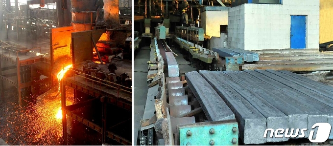[사진] 북한 "금속 공업은 경제건설의 1211 고지"