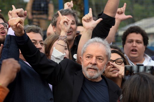 루이스 이나시우 룰라 브라질 전 대통령/사진=AFP