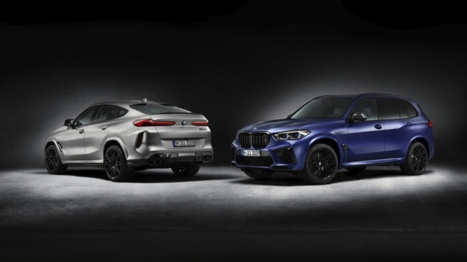 ‘뉴 X5 M 컴페티션 퍼스트 에디션’과 ‘뉴 X6 M 컴페티션 퍼스트 에디션’/사진제공=BMW 코리아 