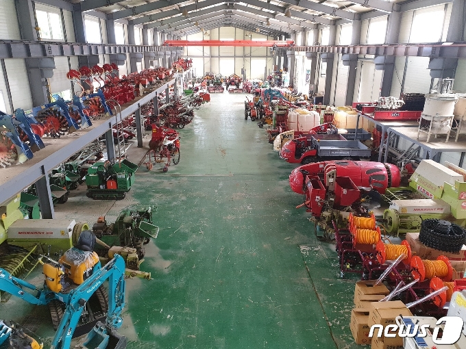 전남 장성군 농기계 임대사업소 모습. © News1DB