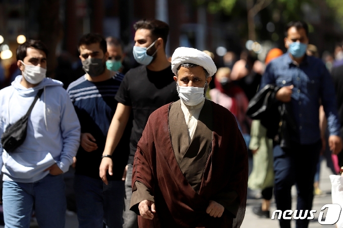 이란 테헤란로의 2021년 3월 30일(현지시간)모습. © 로이터=뉴스1
