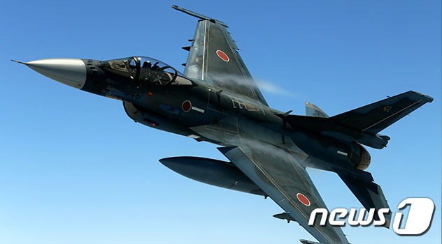 일본 항공자위대의 F-2 전투기(일본 항공자위대 제공) © News1