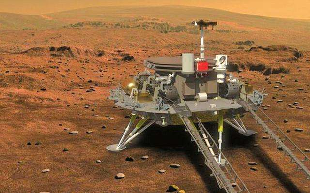 중국의 첫 화성 무인 탐사선 '톈원(天問) 1호'/사진=바이두 캡처