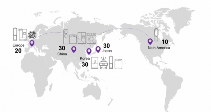 120여개 글로벌 가전 브랜드 모델 양산에 적용된 바이오레즈./사진제공=서울바이오시스