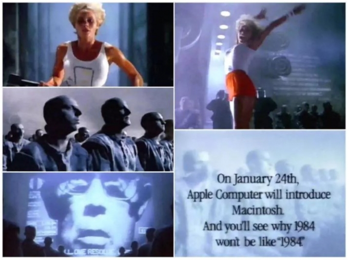 애플의 1984년 맥킨토시 광고 스틸컷/사진=애플