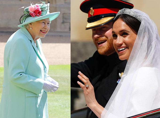 영국 엘리자베스 2세 여왕, 해리 왕손 부부/사진=AFP/뉴스1, 윌리엄 왕자 케이트 왕세손비 공식 인스타그램