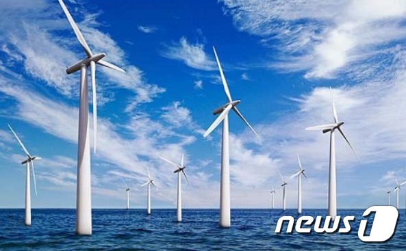 해상풍력 발전소(자료사진). /뉴스1 © News1