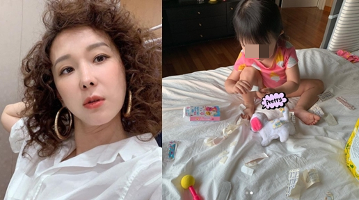 방송인 이지혜와 그의 딸 태리/사진=이지혜 인스타그램