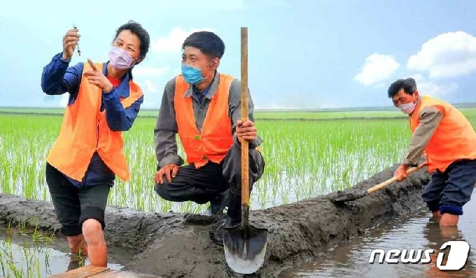 [사진] 계획 완수 다짐하는 북한 농업 부문 "대담한 공격·결사전"