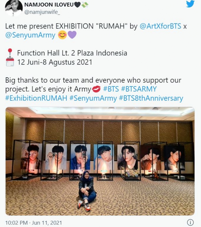 인도네시아 현지 BTS 팬 트위터 캡처