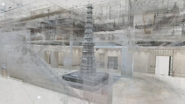 네이버랩스가 3D 매핑 기술로 선보인 국립중앙박물관 /사진=네이버