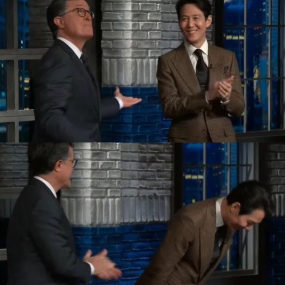 사진=유튜브 'The Late Show With Stephen Colbert' 캡처