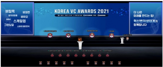 '2021 코리아VC어워즈' 개최...KTB네트워크, 최우수 VC 선정