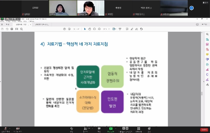 서울사이버대, '수용전념치료이론과 인지행동치료개론' 특강 실시