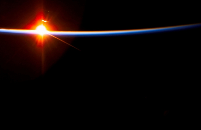 우주왕복선 컬럼비아호가 태양을 촬영했던 사진. / 사진=미국항공우주국(NASA)