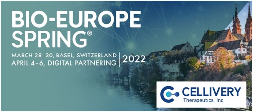 유럽 최대 규모 제약바이오 파트너링 컨퍼런스 2022 바이오-유럽 스프링 (BIO-EUROPE SPRING)